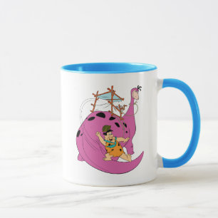 The Flintstones   Fred Sliding Down Tail Mug