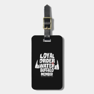 The Flintstones   Loyal Order Water Buffalo Member Luggage Tag
