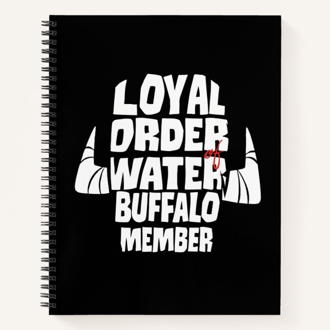 The Flintstones | Loyal Order Water Buffalo Member Notebook (Front)