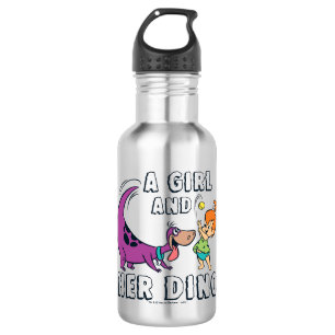 The Flintstones Pebbles & Dino Play Ball 532 Ml Water Bottle