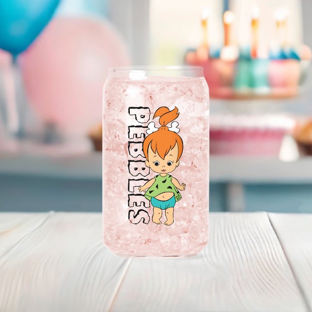 The Flintstones | Pebbles Flintstone Can Glass (Insitu (Baby Shower))
