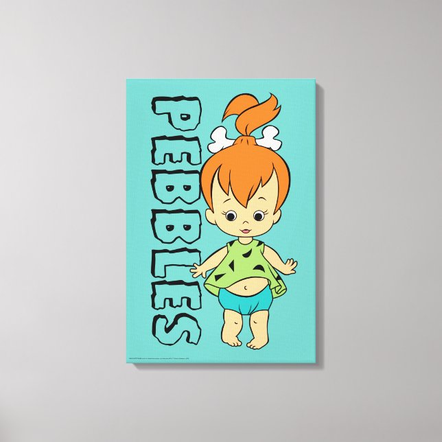The Flintstones | Pebbles Flintstone Canvas Print (Front)