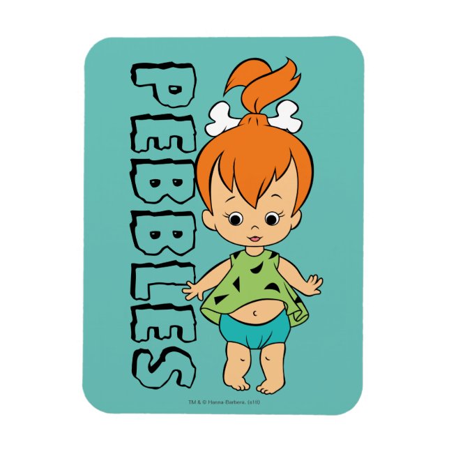The Flintstones | Pebbles Flintstone Magnet (Vertical)