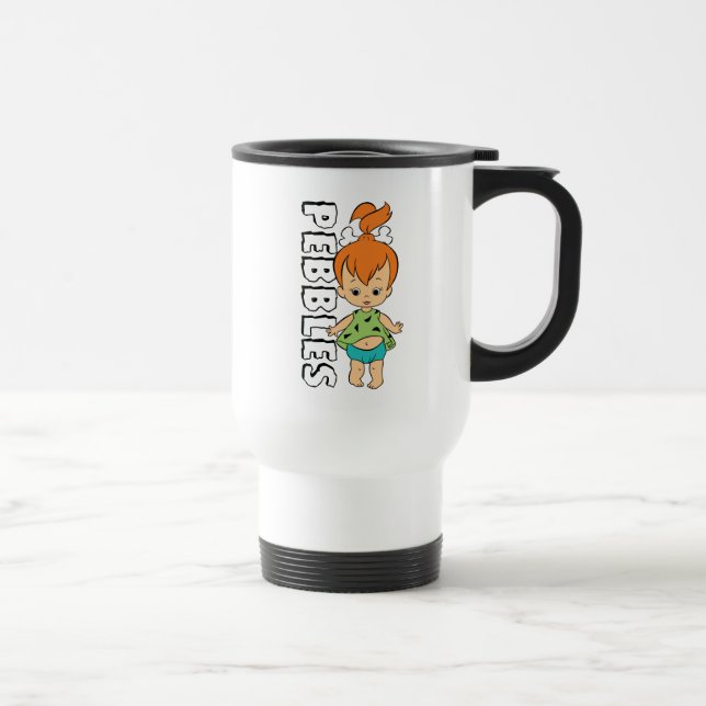 The Flintstones | Pebbles Flintstone Travel Mug (Right)