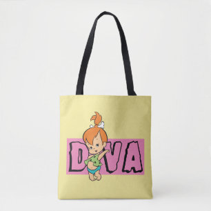 The Flintstones Pebbles - Little Diva Tote Bag