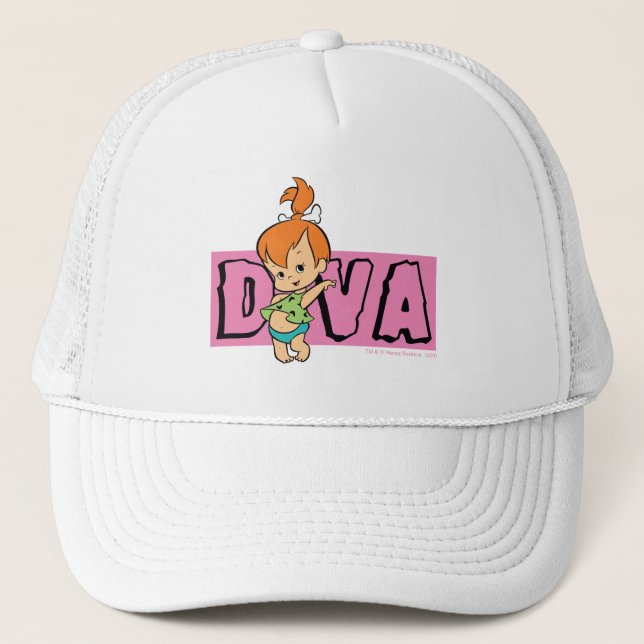 The Flintstones | Pebbles - Little Diva Trucker Hat (Front)