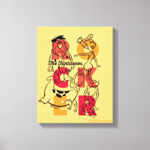 The Flintstones   ROCKER Canvas Print