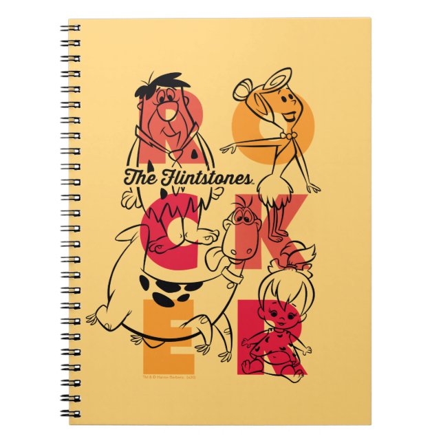 The Flintstones | ROCKER Notebook (Front)