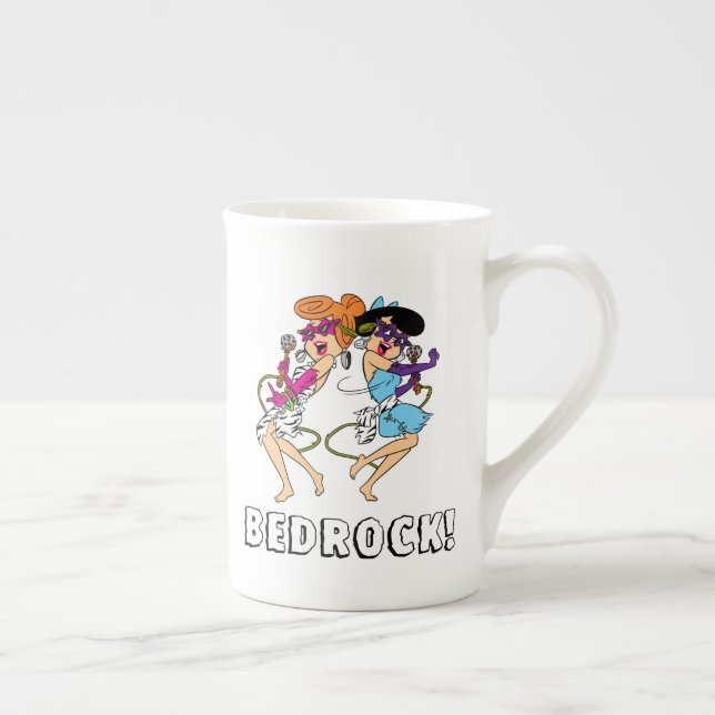 The Flintstones | Wilma & Betty Rock Stars Bone China Mug (Right)