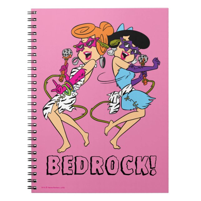 The Flintstones | Wilma & Betty Rock Stars Notebook (Front)