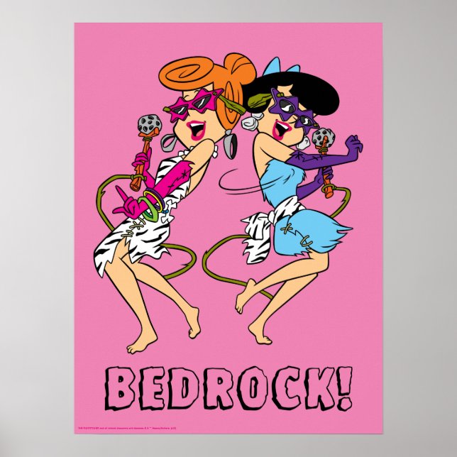 The Flintstones | Wilma & Betty Rock Stars Poster (Front)