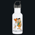 The Flintstones | Wilma Kissing Fred 532 Ml Water Bottle<br><div class="desc">Check out Wilma leaning in to kiss Fred.</div>
