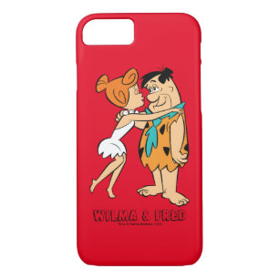The Flintstones   Wilma Kissing Fred Case-Mate iPhone Case