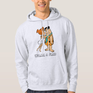 The Flintstones Wilma Kissing Fred Hoodie