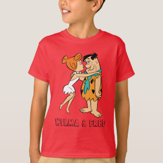 The Flintstones | Wilma Kissing Fred T-Shirt