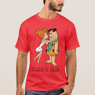 The Flintstones   Wilma Kissing Fred T-Shirt