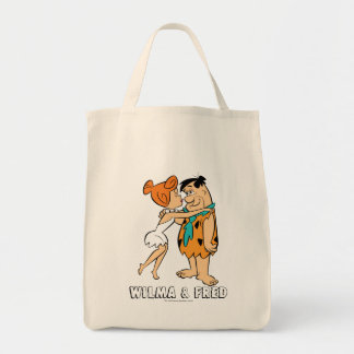 The Flintstones | Wilma Kissing Fred Tote Bag