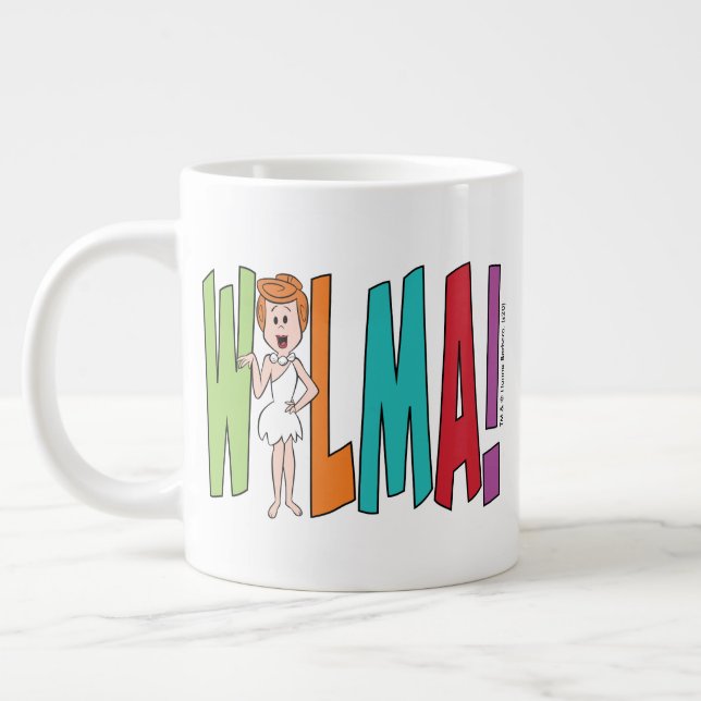 The Flintstones | WILMA! Large Coffee Mug (Left)
