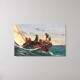 The Flirt Canvas Print