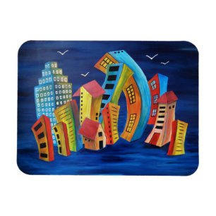 The Floating City Magnet