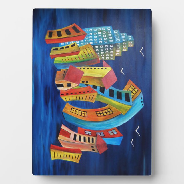 The Floating City Plaque (Front)