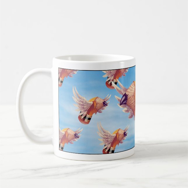 The Flock o' Stubbies Ceramic Mug (Left)