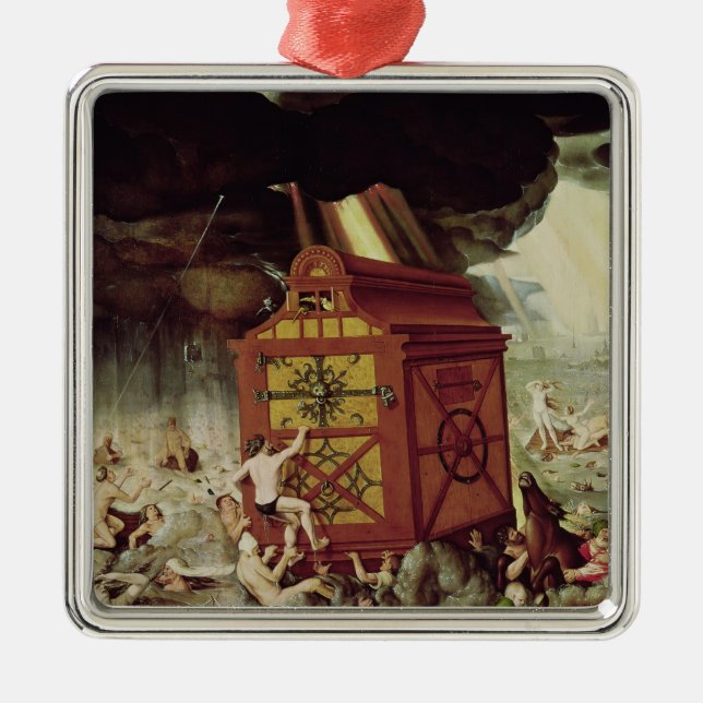 The Flood, 1516 Metal Tree Decoration (Front)