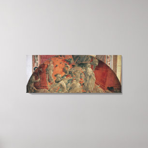 The Flood and the Subsidence of the Waters Canvas Print