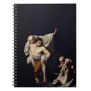 The Flood, c.1789 (oil on canvas) Spiral Notebook