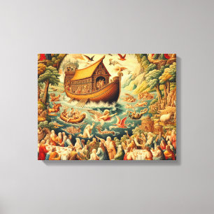 The Flood: Faith and Renewal Canvas Print