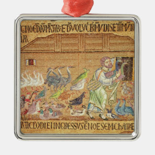 The Flood, from the Atrium, detail of Noah Metal Tree Decoration