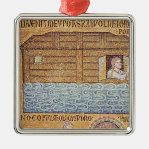 The Flood, from the Atrium, detail of Noah Metal Tree Decoration