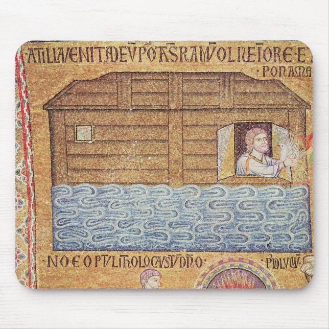 The Flood, from the Atrium, detail of Noah Mouse Pad (Front)
