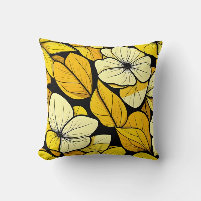 The Floral Harmony Cushion (Front)
