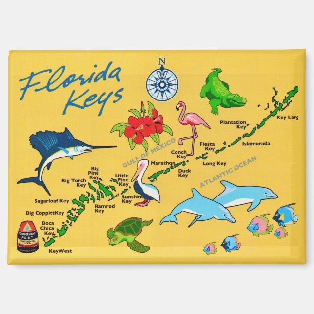 The Florida Keys Magnet (Front)