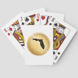 The Florida Lottery Scratcher Playing Cards
