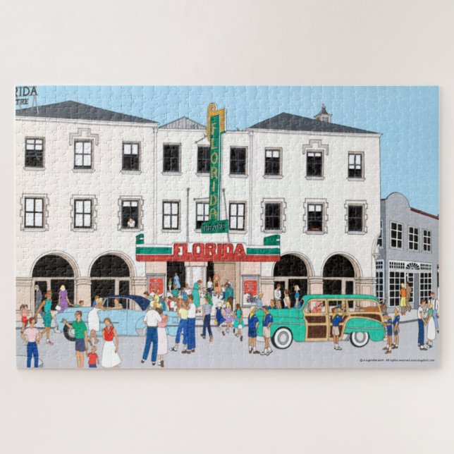 The Florida Theatre Jigsaw Puzzle (Horizontal)