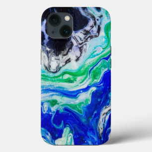 The flow of the river abstract painting iPhone 13 case