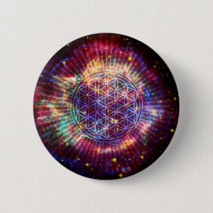 The Flower 6 Cm Round Badge
