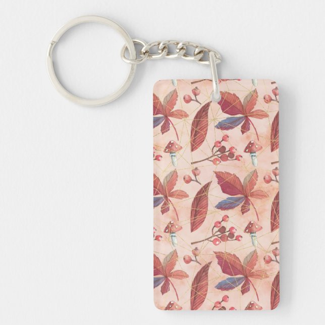The Flower Fields Key Ring (Front)