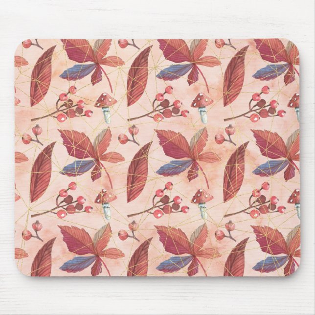 The Flower Fields Mouse Pad (Front)
