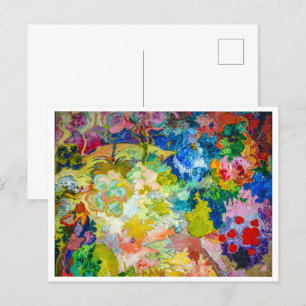 The Flower Garden   Carl Lohse   Postcard