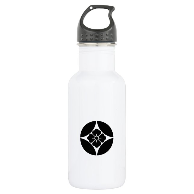 The flower horn is a treasure 532 ml water bottle (Front)