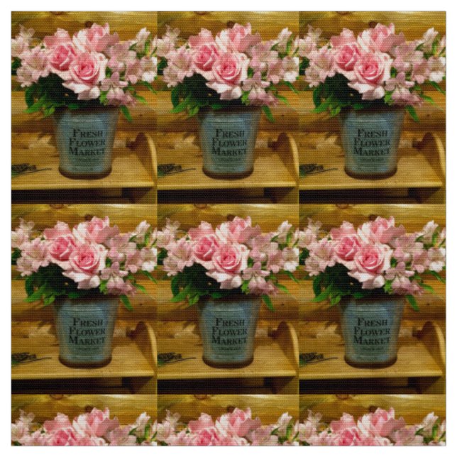 The Flower Market Fabric (Swatch)