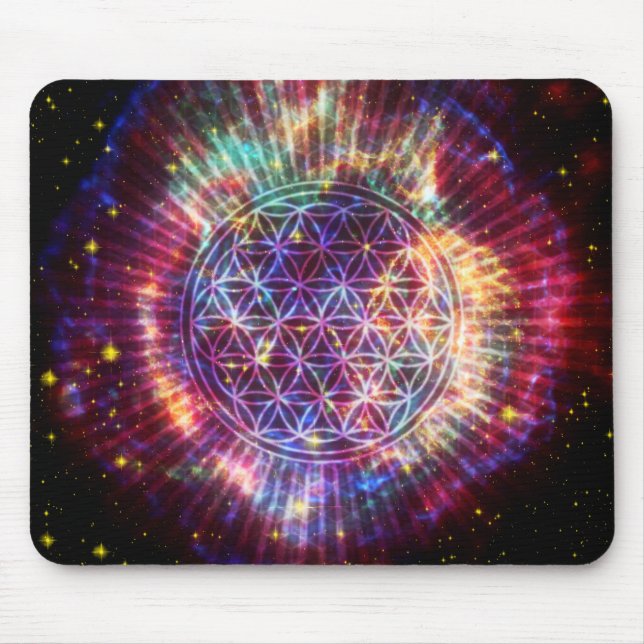 The Flower Mouse Pad (Front)