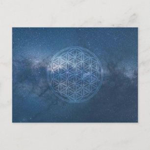 The Flower of Life - 2 images Postcard