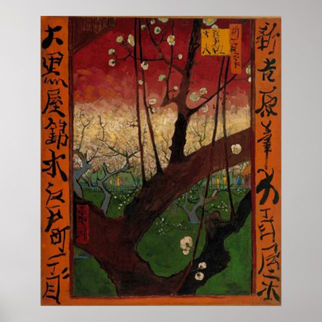 The Flowering Plum Tree Poster (Front)