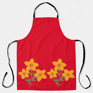 The flowers apron