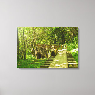 The Flume Trail Canvas Print