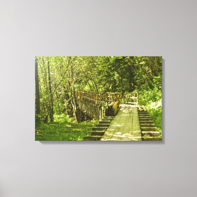 The Flume Trail Canvas Print (Front)